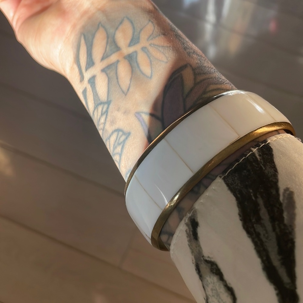Brass bangle -OS